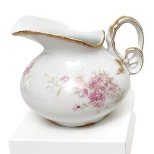 Antique CH Field Haviland Limoges GDA France Porcelain Cream Pitcher